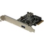 StarTech 2 Port USB 3.1 10Gbps Card 1x Ext 1x Int