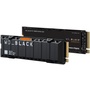 Western Digital PCIE M.2 PCIe Gen4 SSD 1TB (Black)