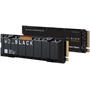 Western Digital PCIE M.2 PCIe Gen4 SSD 2TB (Black)