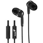 Genius HS-M320 In-Ear Headphones with Inline Mic (Black)