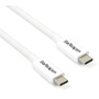 StarTech Thunderbolt 3 Cable 20Gbps (White, 2m)