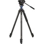 Benro A2573F Aluminum Single Tube Tripod with S4Pro Fluid Video Head