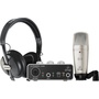 Behringer U-Phoria Studio Recording/Podcasting Bundle with Interface, Mic, and Headphones