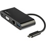 StarTech Multiport Adapter - USB C VGA Multiport - PD 60W
