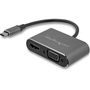 StarTech USB-C to VGA and HDMI Adapter (Space Gray)