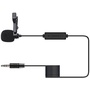 Comica Audio CVM-V01CP Omnidirectional Lavalier Microphone for Mirrorless/DSLR (4.5m Cable)