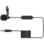 Comica Audio CVM-V01CP Omnidirectional Lavalier Microphone for Mirrorless/DSLR (6m Cable)