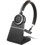 Jabra EVOLVE 65+ UC Mono Bluetooth Headset with Charging Stand