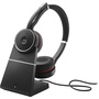 Jabra Evolve 75 Headset with Charging Stand (Optimized for Unified Communication)