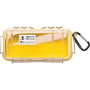 Pelican 1030 Micro Case (Yellow/Clear)