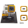 Aluminium CNC lanyard mount for GoPro HERO 3 Yellow