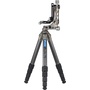 Leofoto LS-365C+PG-1 Compact Carbon Fibre Tripod with Gimbal Head (Black + Camouflage)