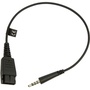 Jabra Quick Disconnect to 3.5mm Jack Extension Cord