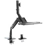 Brateck 17"-32" Single Monitor Gas Spring Sit-Stand Desk Converter