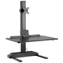 Brateck Electric Sit-Stand Desk Converter with Single Monitor