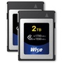 Wise Advanced 2TB CFX-B Series CFexpress Memory Card (2-Pack)