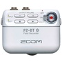 Zoom F2-BT Ultracompact Bluetooth-Enabled Portable Field Recorder with Lavalier Microphone (White)