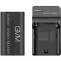GVM NP-F970 6600mAh Lithium-Ion Battery with Travel Charger