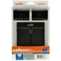 Jupio Pair of DMW-BLF19E Batteries & USB Dual Charger Value Pack (1860mAh)