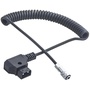 Titan Male D-Tap to 2Pin Plug Power Coiled Cable for BMPCC 4K