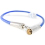 Kondor Blue Mini-XLR Male to Locking 3.5mm Stereo Cable for BMPCC 6K & 4K (Blue)