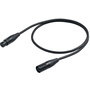Proel DMX Lighting FXLR to MXLR 3Pin Cable (5m)