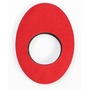 Bluestar Extra Large Oval Eyecushion - Microfiber (Red)