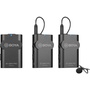 BOYA BY-WM4 PRO-K2 Two-Person Digital Camera-Mount Wireless Omni Lavalier Microphone System