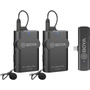 BOYA BY-WM4 PRO-K6 Two-Person Digital Wireless Omni Lavalier Microphone System for USB-C Devices