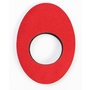 Bluestar Large Oval Eyecushion - Microfibre (Red)