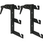 Impact Triple Background Hooks with Super Clamps (Pair, Black)