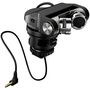 Tascam TM-2X Stereo XY Condenser DSLR Camera Microphone