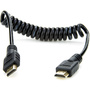 Atomos Full HDMI Coiled Cable (30-45 cm)