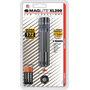 Maglite XL200 LED Flashlight with 3 AAA Blister Pack (Gray)