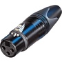 Neutrik NC3FXX-BAG 3 Pole Female Cable Connector - Silver Contacts
