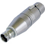 Neutrik NA2FBNC 3-Pole XLR Female to BNC Female Adapter