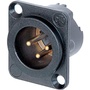 Neutrik NC3MD-LX-B 3-Pin XLR Male Receptacle