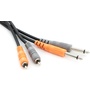 Hosa CPR-204 1/4'' to RCA Cable 4m (Molded Plugs)