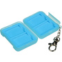 Ruggard Memory Card Case for 4 SD Cards (Light Blue)