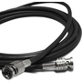 Canare 1' L-3CFW RG59 HD-SDI Coaxial Cable with Male BNCs (Black)