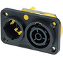 Neutrik NAC3PX powerCON TRUE1 Inlet-Outlet Combination for Daisy-Chaining