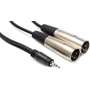 Hosa CYX-402M 3.5mm to XLR Cable 2m
