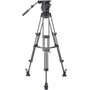 Libec RSP-750MC Professional Carbon Piping Tripod System with Mid-level Spreader for ENG Setups