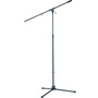 K&M 21021 Tripod Microphone Stand with Boom (110 - 200cm) Black