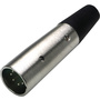 Switchcraft A Series 5-Pin XLR Male Cable Mount (Nickel, Silver)