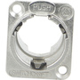 Switchcraft EH Series Empty Female Housing with Push Latch (Nickel)