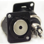 Switchcraft EH Series 3.5MM 3 Conductor Jack To Solder Contacts (Black Finish)