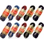 Hosa 3GT Cloth Guitar Cables - Pack of 10
