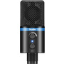 IK Multimedia iRig Mic Studio, Portable Large-Diaphragm Digital Microphone (Black)