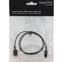 Hyper HyperThin Mini HDMI to Micro HDMI Cable - 2.6' (Black)